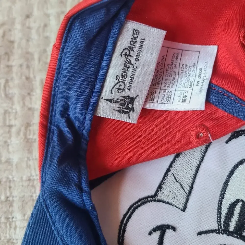 Disneyland Disney Mickey Mouse Hat Infant Size One Size Fits